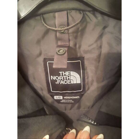 The North Face Men’s Insulated Jacket Black Size L/G Full Zip Winter Coat - Picture 2 of 6